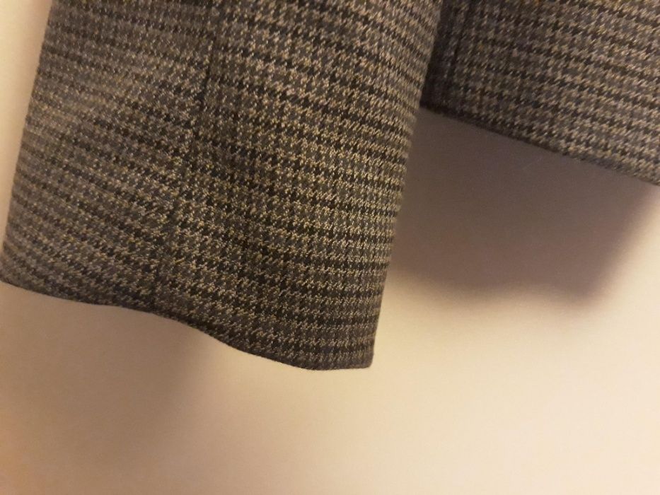 Damska marynarka w drobną kratkę H&M rozmiar 38