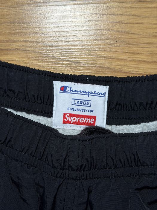 Оригінальні спортивні штани Supreme x Champion розмір L