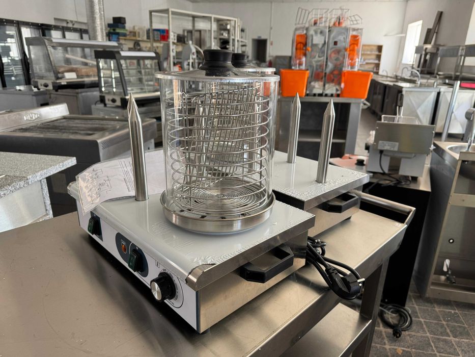 ACM1613 - Máquina Cachorro Quente de 3 Espetos - NOVA