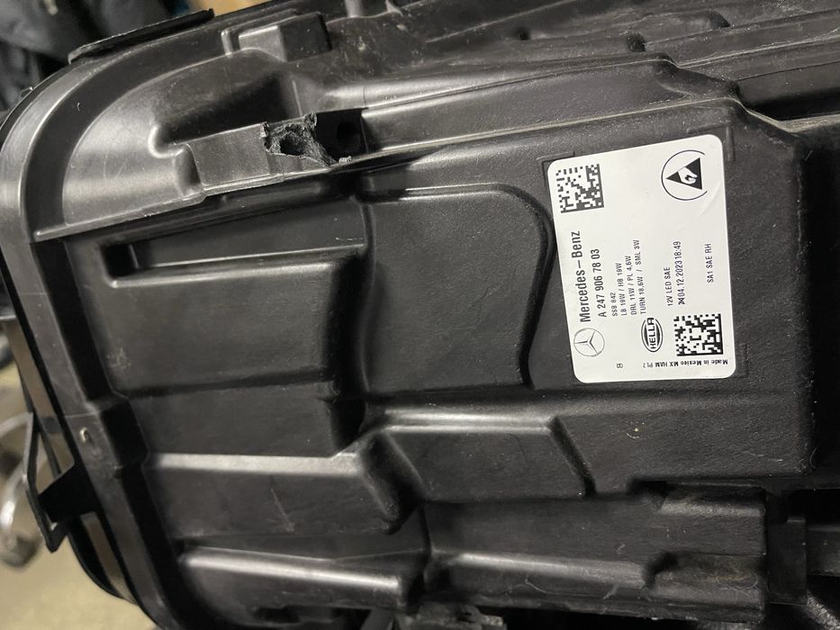 Фара Mercedes GLB X247