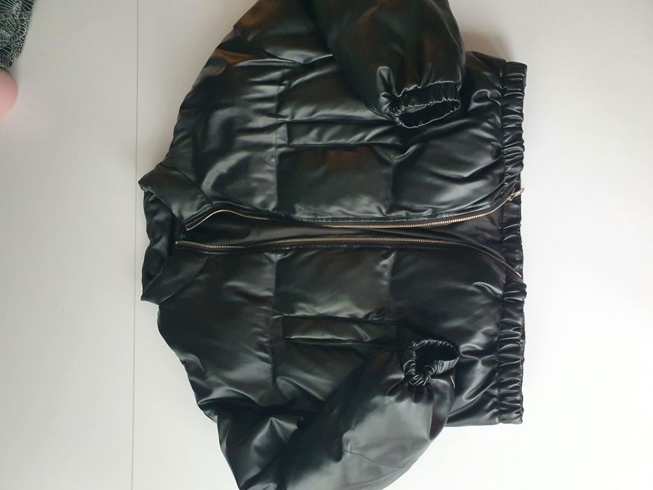 Kurtka zimowa bomberka czarna S