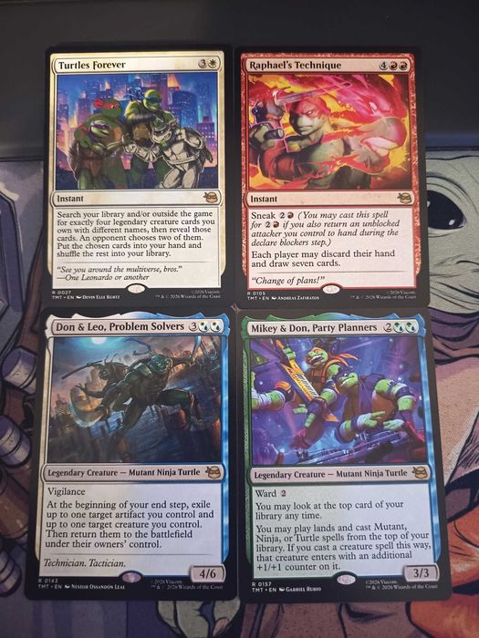 TMNT Core Heroes Pack | MTG Tartarugas Ninja