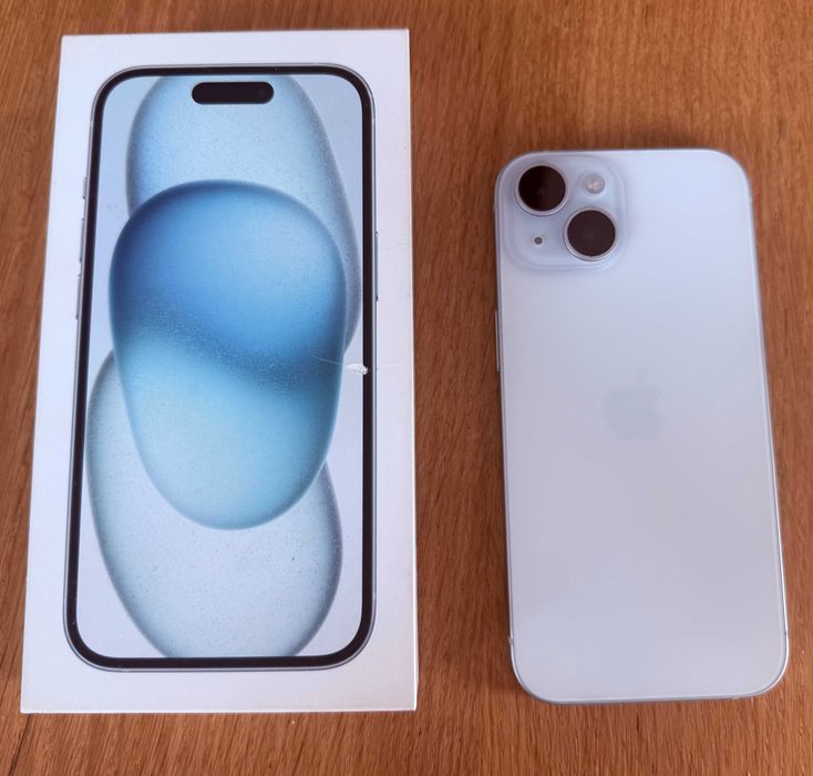 iPhone 15 - 128GB niebieski