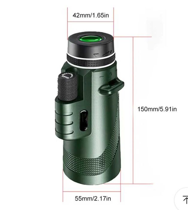 Телескоп труба монокуляр HD повний комплект тринога та адаптер