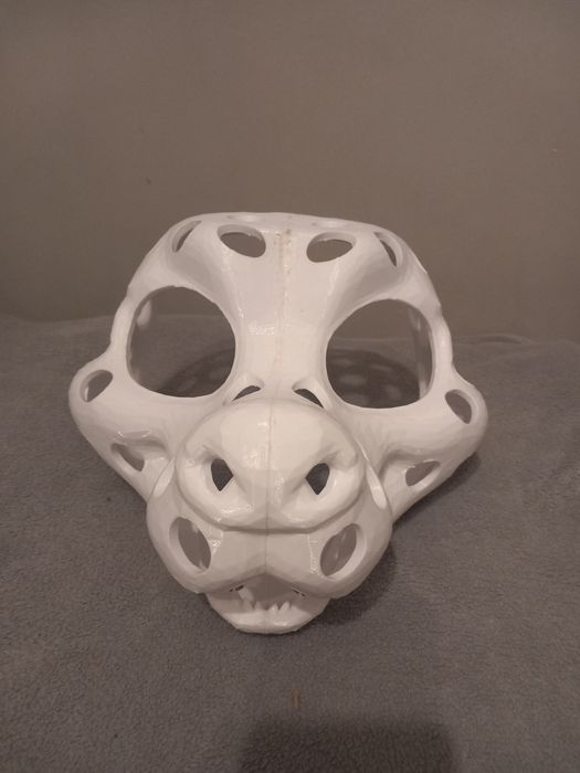 Maska baza furry fursuit druk 3D