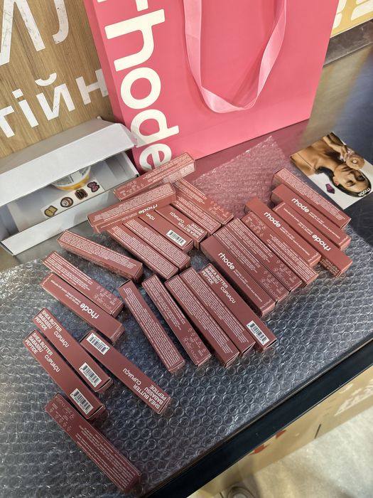 RHODE ‼️оригінал‼️ Опт та роздріб, румʼяна,блиск