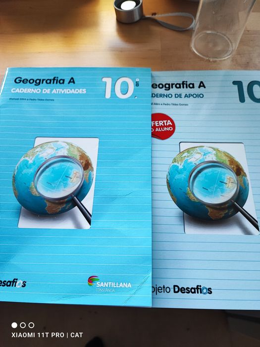 Caderno atividades e apoio Geografia 10 ano