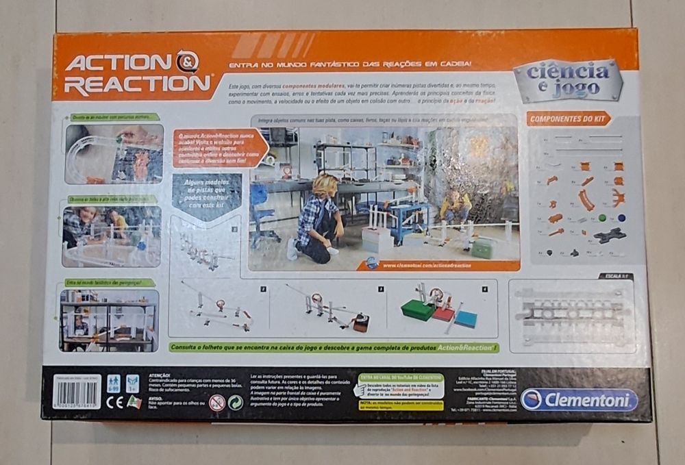 Action & Reaction: Kit de Iniciação - Clementoni