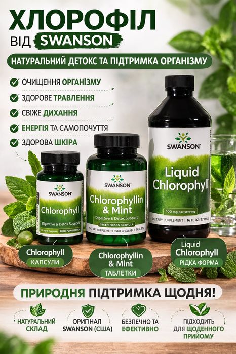 Вітаміни Iherb , інозітол ,хлорофил ,TMG,b complex