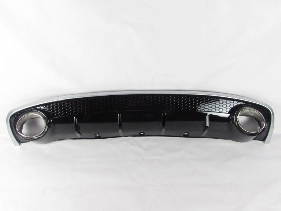 Difusor parachoques c/ Ponteiras/ LOOK RS4 Trás Novo/ ABS AUDI A4 (8K2, B8)/AUDI...