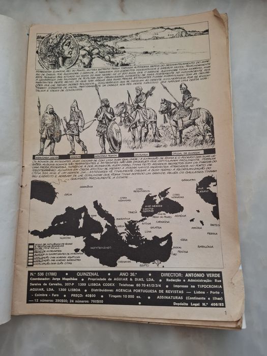 Revistas de colecção mundo de aventuras