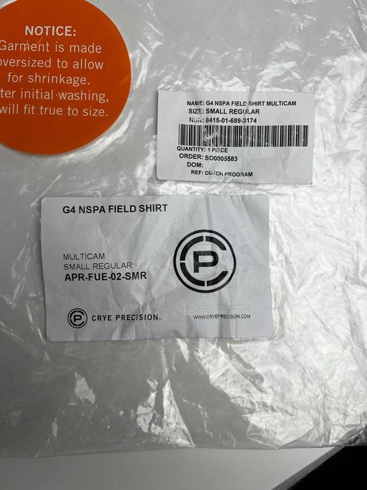 Кітель Crye Precision G4 NSPA Field Shirt Medium Regular 10020