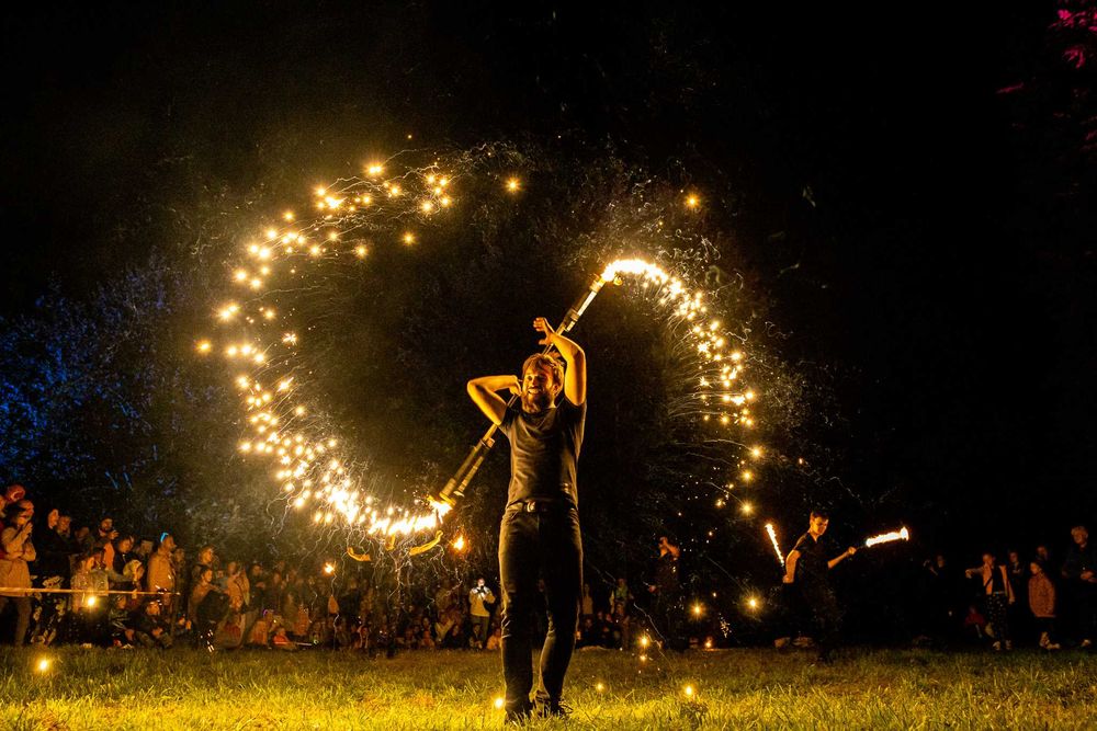 Pokaz ognia / Fireshow / Lightshow/ pirotechnika/ ogień