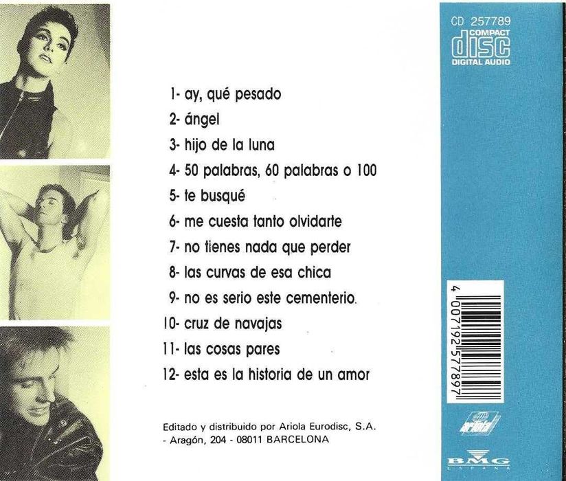 Mecano - Entre El Cielo Y El Suelo