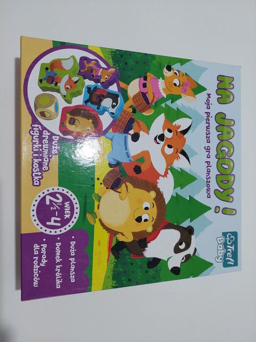 Gra planszowa na jagody trefl baby