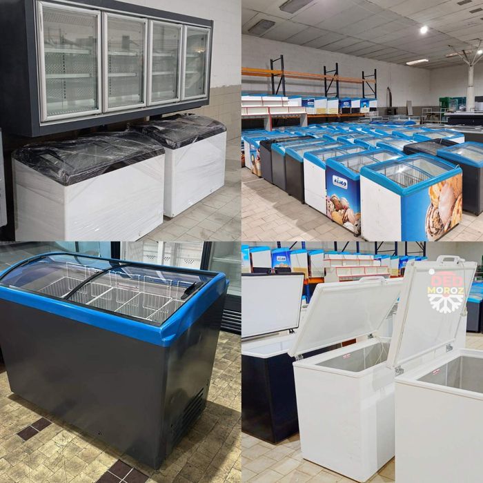 Лари морозильные Шкафы Бонет Регал Стелажи Витрины Холодильные 016