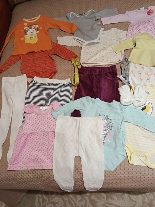 Продам дитячий одяг для дівчинки бу 29 речей