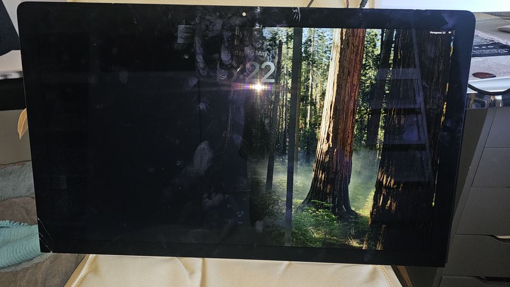 Carcassa e ecrã iMac 27, 5k retina 2015
