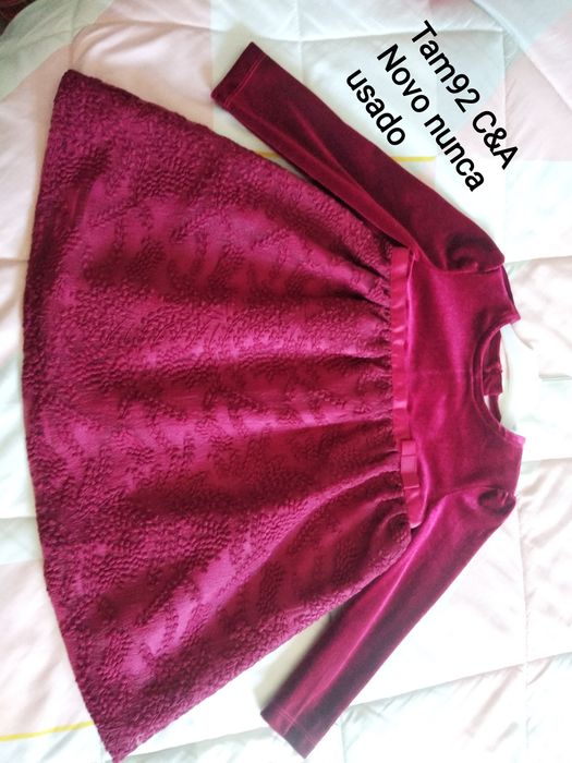 Vestido Novo nunca usado Bordeaux(portes incluídos)