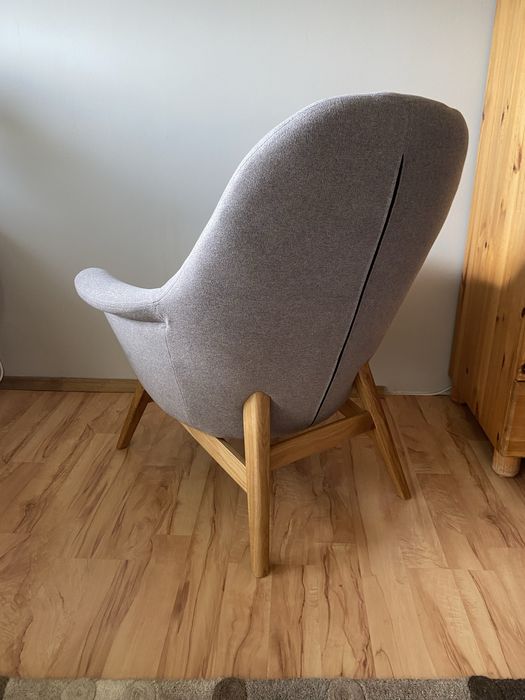 Wyprany fotel wypoczynkowy uszak