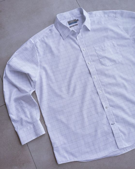 Marks & Spencer  elegancka biała  koszula  rozmiar  5XL , 6XL