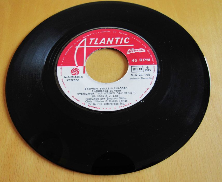 Stephen Stills, Manassas, Single, Edição PT