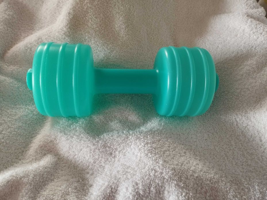 Halter com enchimento de água para exercícios, 1kg