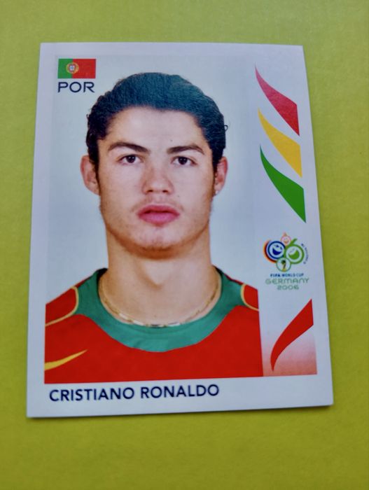 Cromo Panini FIFA World Cup Germany 2006 — Cristiano Ronaldo #298