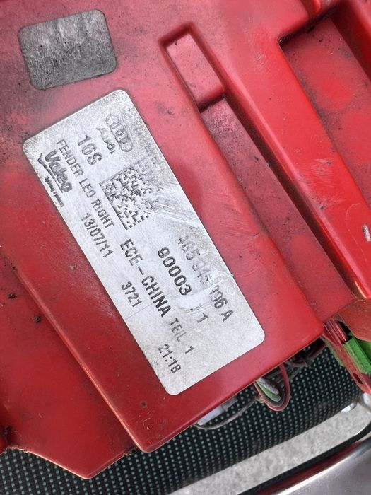 Фонарь ліхтар стоп правый ауди а6 с7