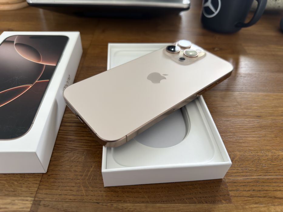 iPhone 16 pro max 256GB DESERT TITANIUM