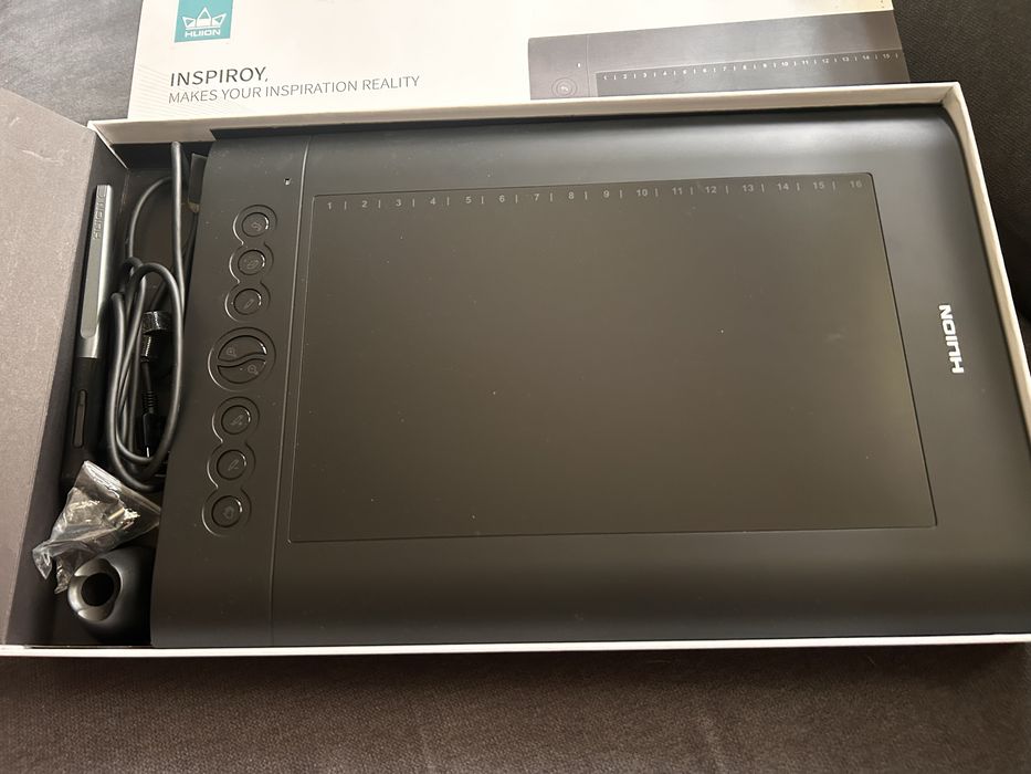 Nowy tablet graficzny Huion Inspiroy H610PRO V2
