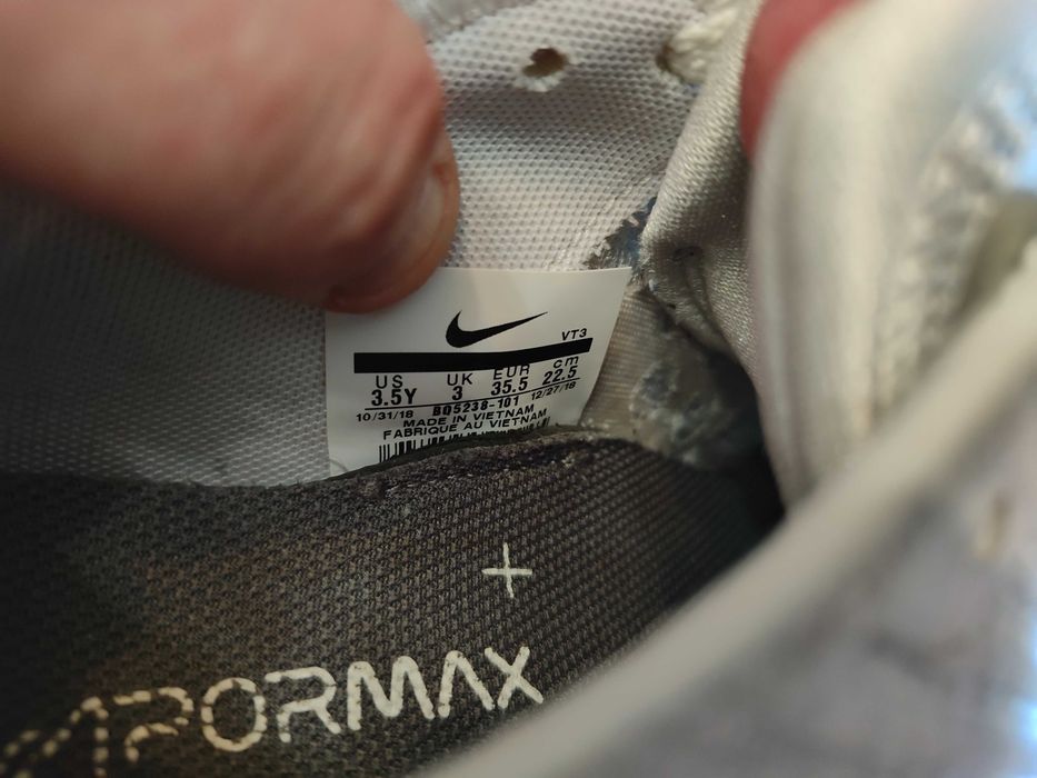 Кросівки Nike Vapormax Flyknit Розмір 36