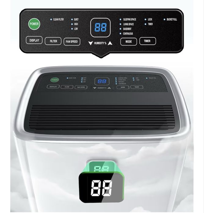 ARIBO Elektryczny osuszacz powietrza 30 l/24 h