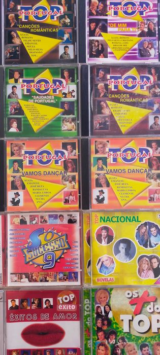 CDs Portugueses Combinações/Tops