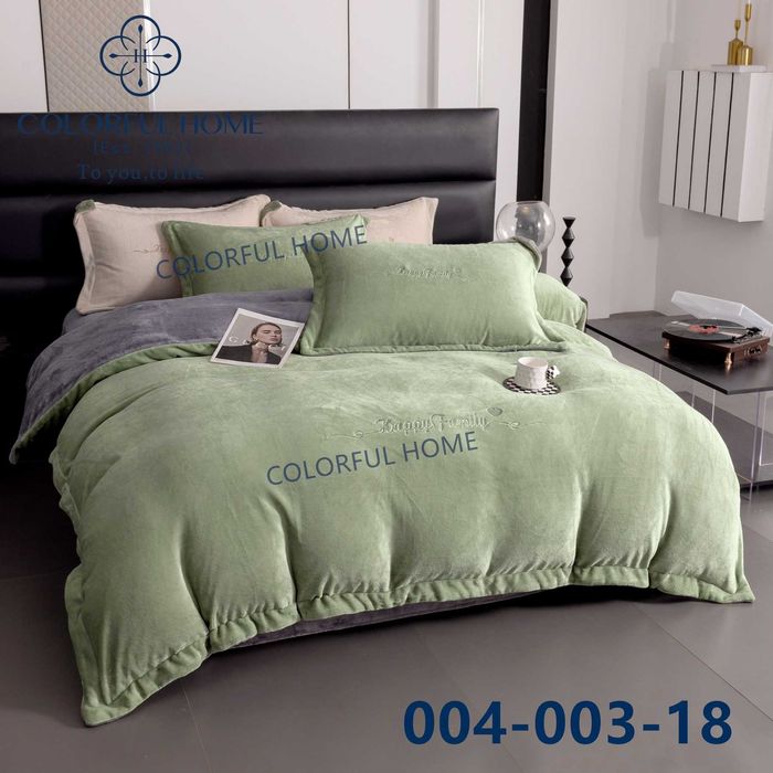 Постільна білизна Євро Happy Family ВЕЛЮРОВА