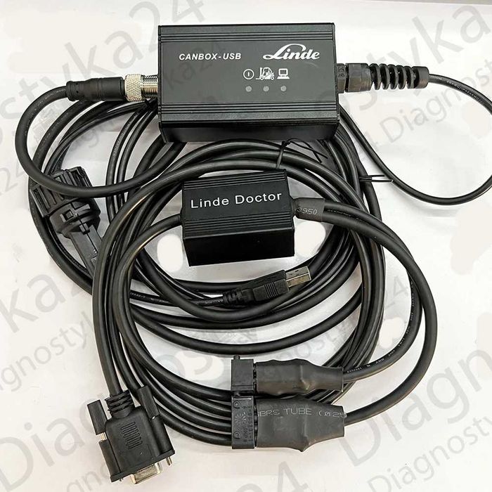 SERWISÓWKA Linde Diagnostyka Wózki Widłowe + Laptop Poziom ASO