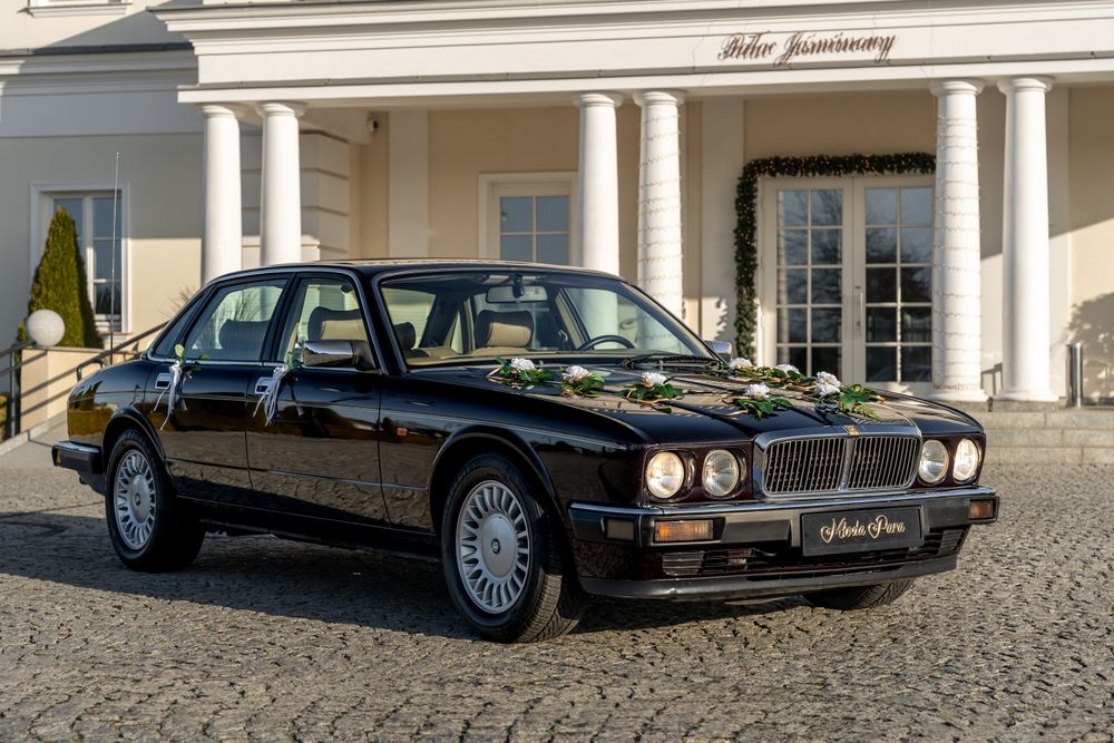 Jaguar XJ z KLIMATYZACJĄ do ślubu i wesela