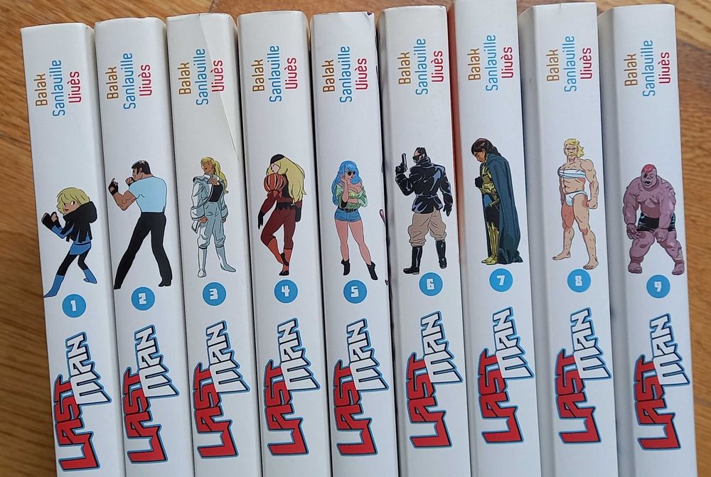 Bastien Vivès et al. - Série "Lastman" vols. 1 a 9