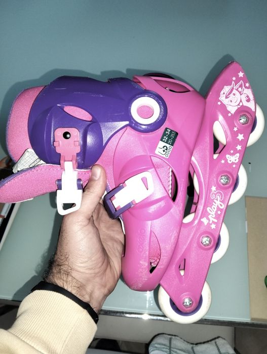 Patins em linha como novos