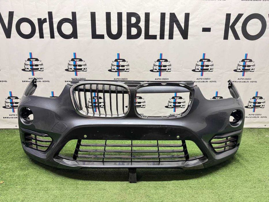 Бампер BMW X1 F48 передній БМВ Х1 Ф48 комплектні голі НАЯВНІСТЬ