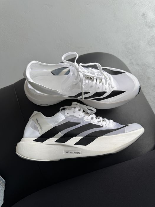 Кросівки Кроссовки Adidas Adizero EVO SL White Белый Білий Кросовки повсякденні