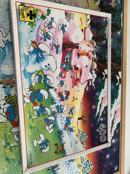 Puzzle Trefl 400 Smerfy - 4