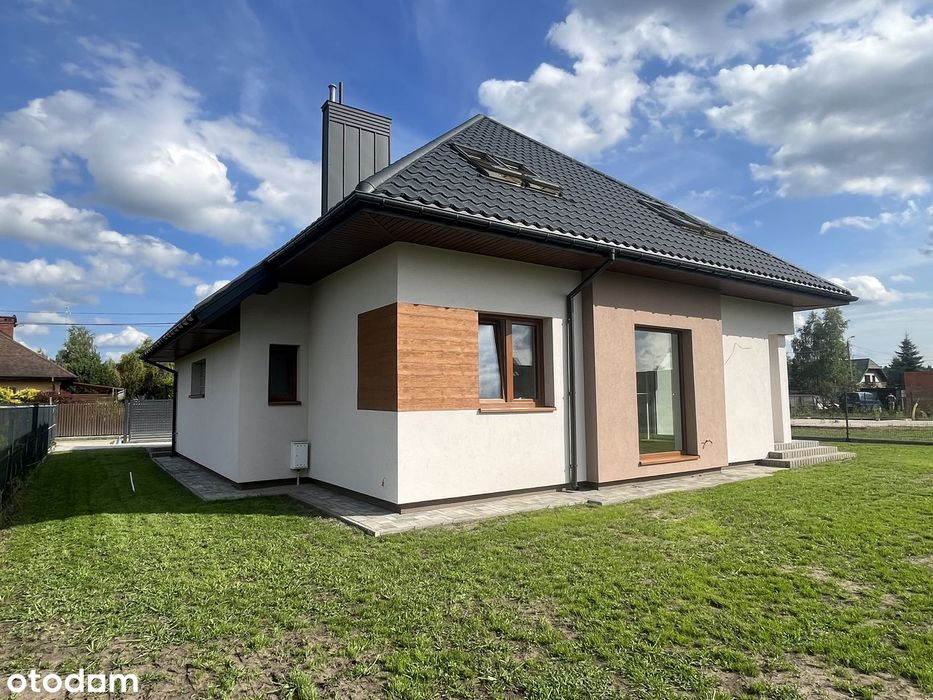 Nowy komfortowy dom wolnostojący Krzaki Czaplinkowskie Góra Kalwarią