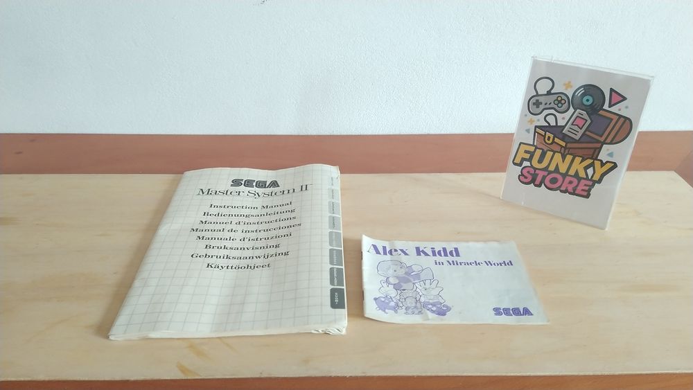 Sega Master System II com caixa original