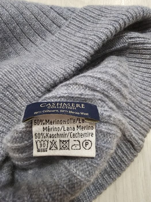Cashmere  Collection  тоненькая шапка шерсть  мериноса  кашемир