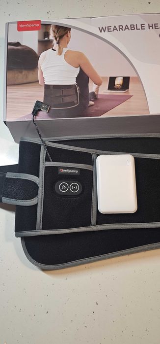 Comfytemp Masaż wibracyjny pas rozgrzewający na bóle pleców.
