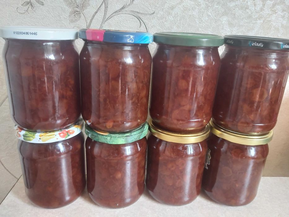 Варенье из крыжовника домашнее 2025г, абрикосовое, вишневое и другие