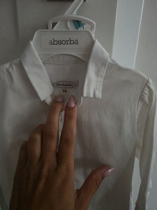 Ubranko do chrztu dla chlopca rozmiar 68