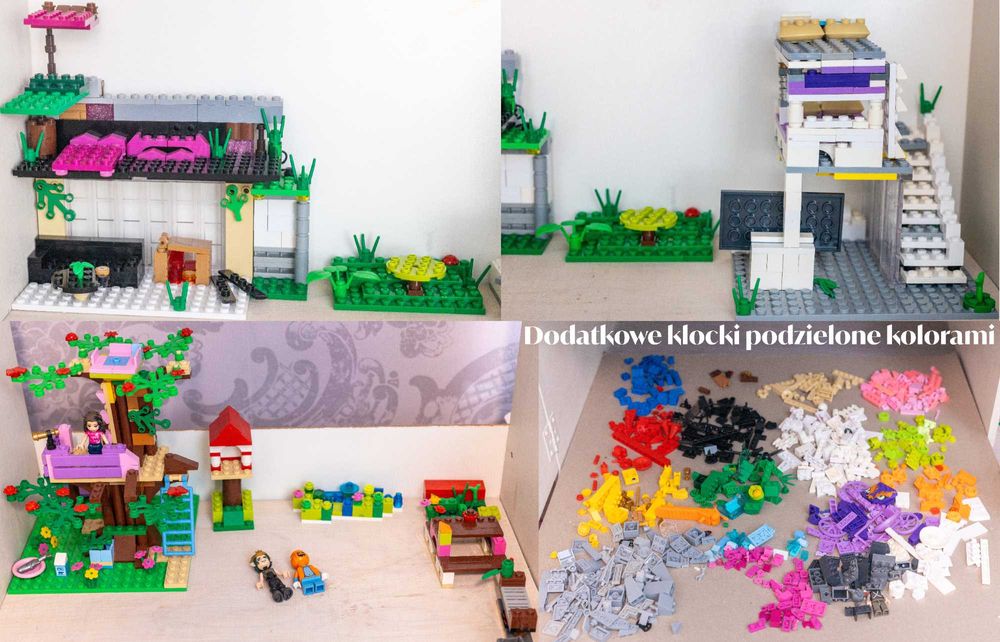 Ponad 19 zestawów oryginalnych zestawów LEGO Friends 4,42 kg