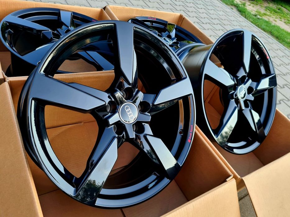 Oryginalne felgi Audi 19 cali TT A3 A6 C6 Black Piano Audi-Sport